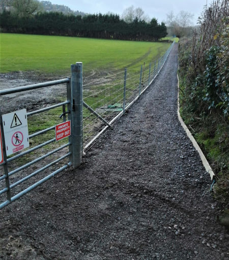 Improvements to footpath